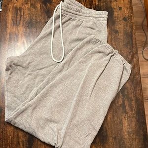 Mens Extra Large Grey Sweatpants